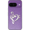 Purple Glitter Musical Heart Google Pixel 9 Skin